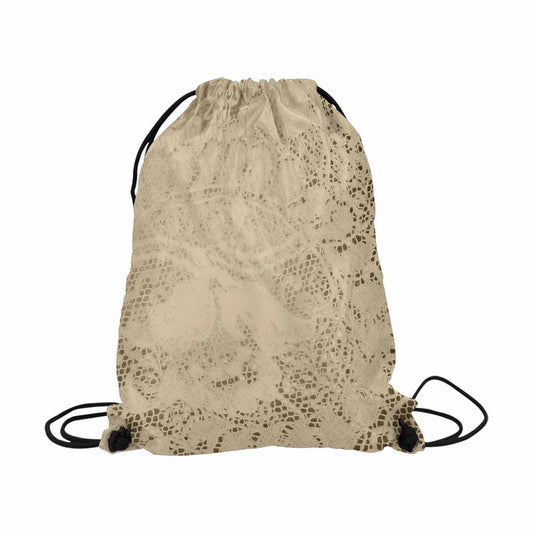 Victorian lace DRAWSTRING BAG, LARGE, design 26