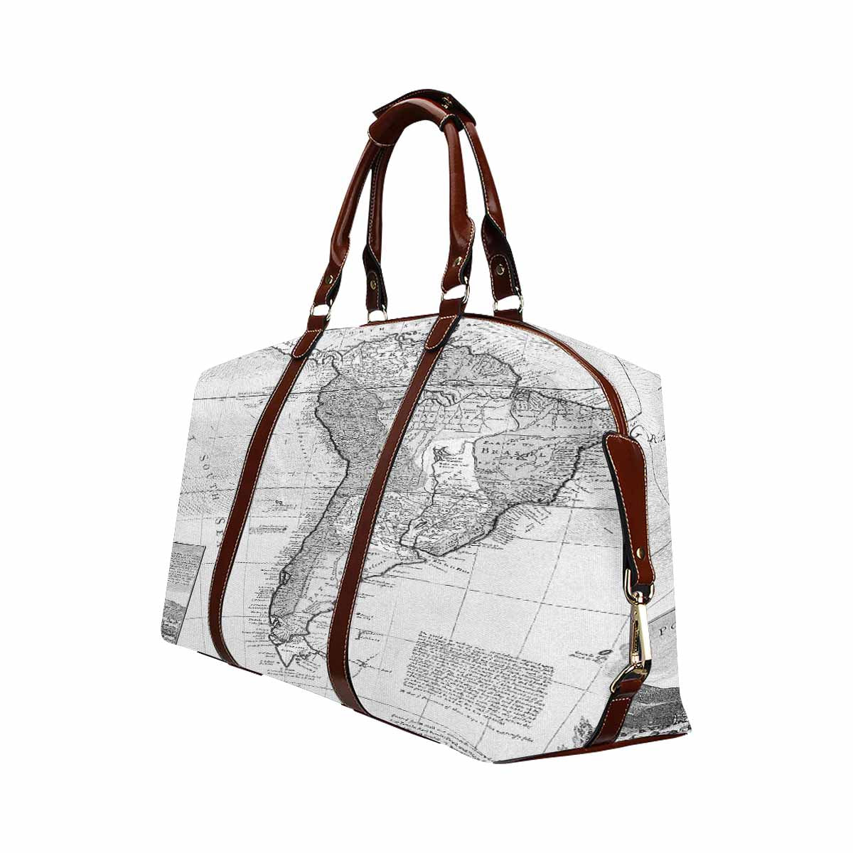 Antique Map design travel bag, Model 1695343, Design 38