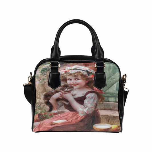 Victorian Girl design handbag, Mod 19163453, The Little Kittens