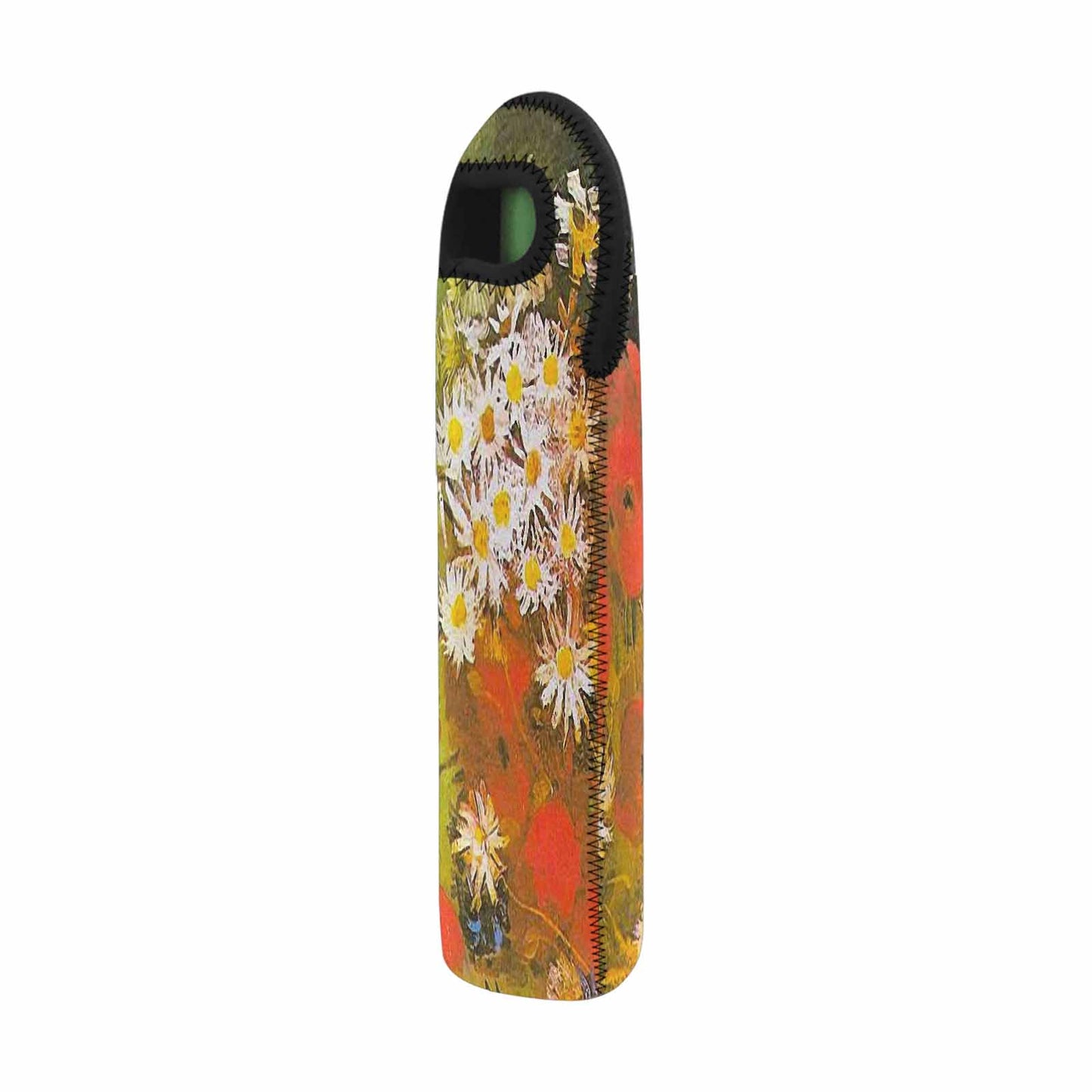 Vintage floral 1 bottle wine bag, Design 60