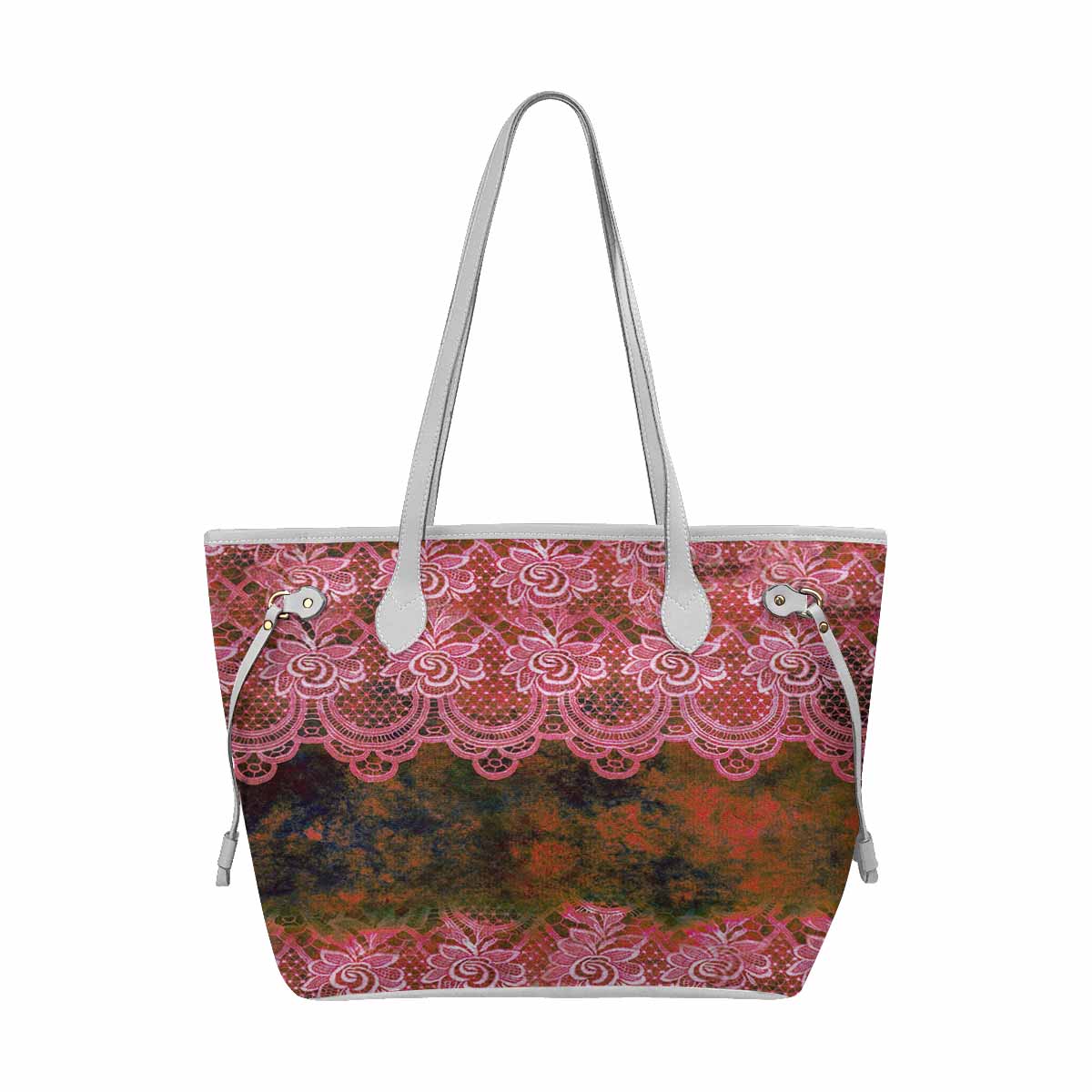 Victorian printed lace handbag, MODEL 1695361 Design 32