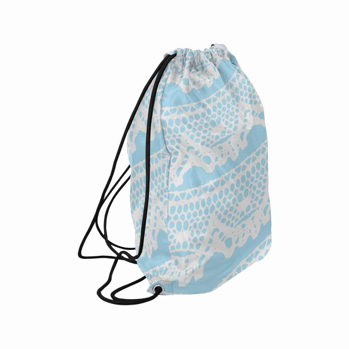 Victorian lace DRAWSTRING BAG, LARGE, design 08