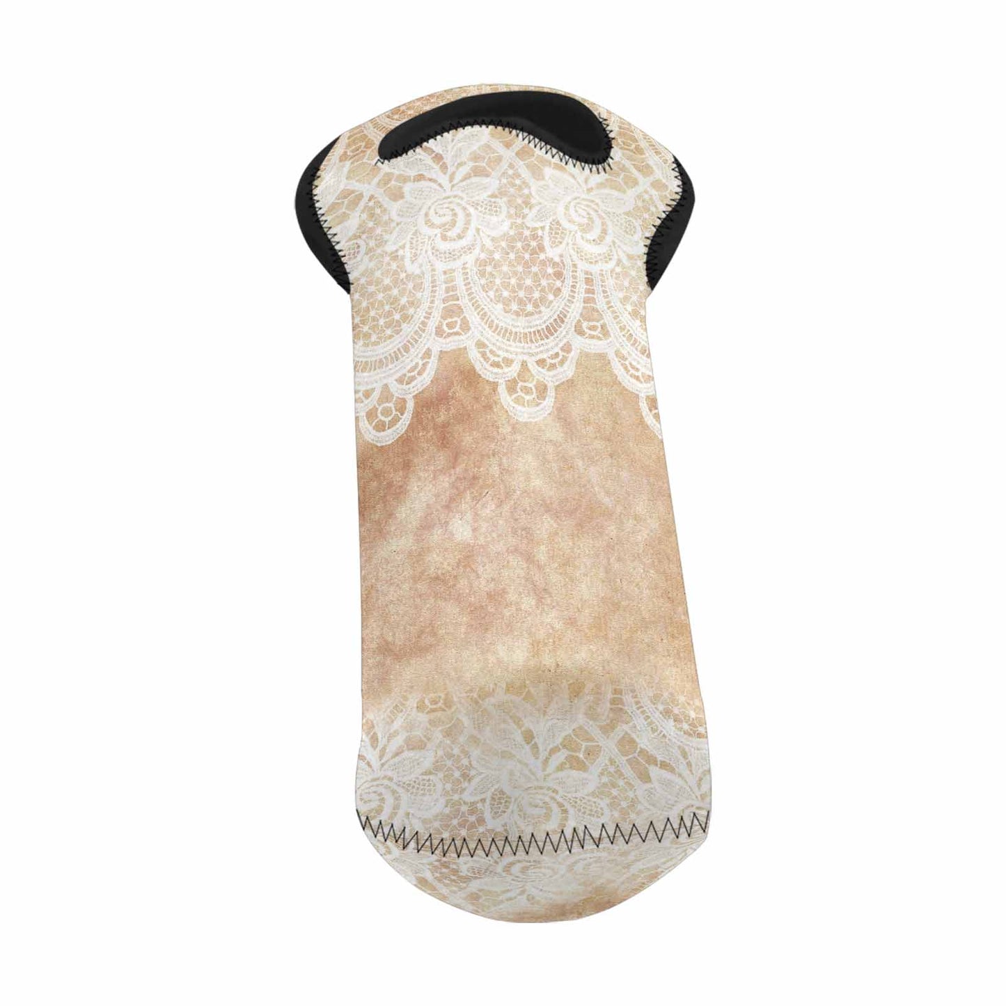 Victorian Lace 1 bottle wine bag, design 30