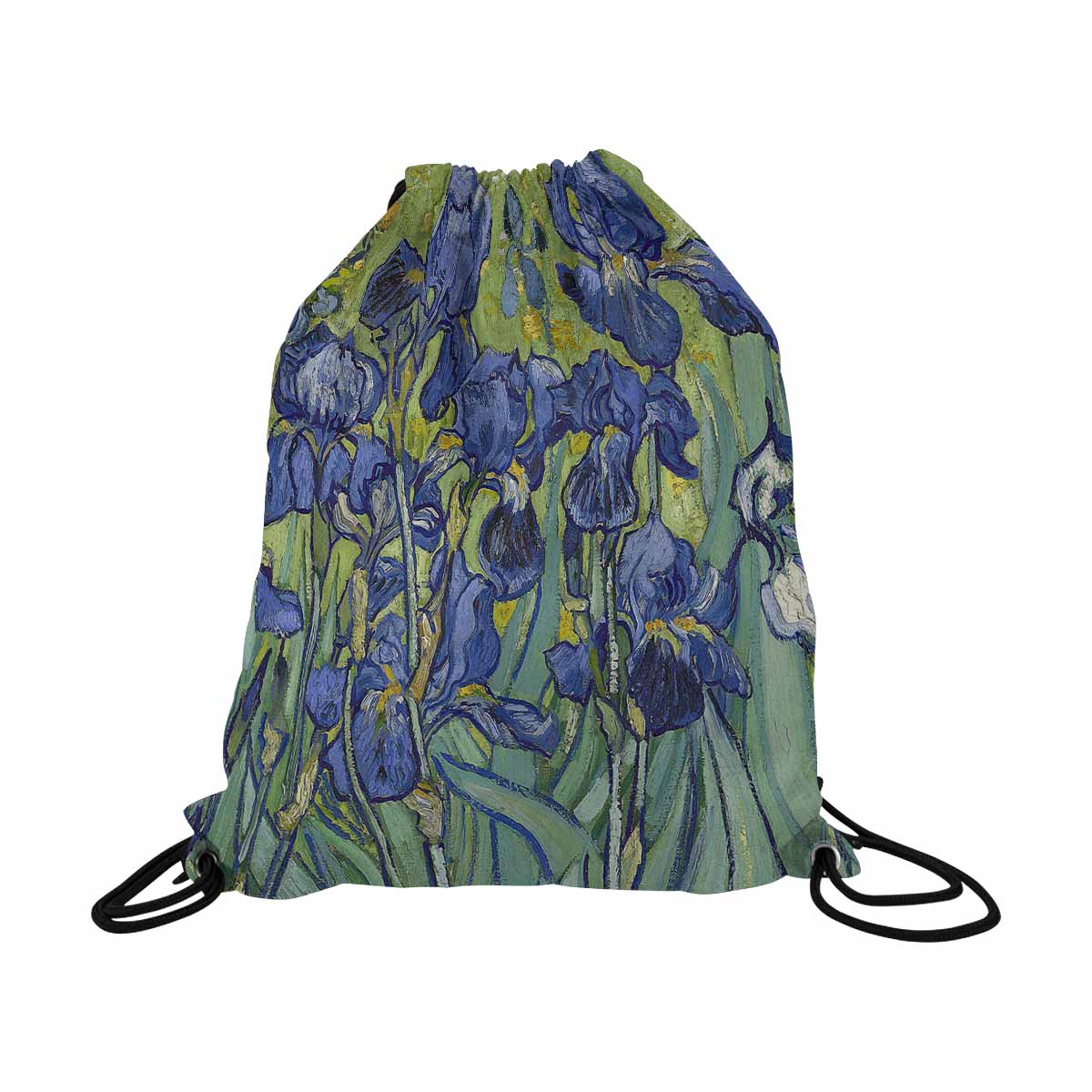 Vintage Floral print, DRAWSTRING BAG, LARGE, Design 40