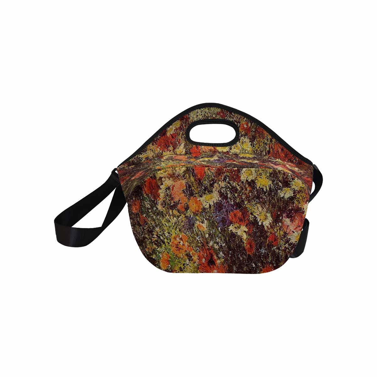 Vintage Floral print insulated lunch bag, Design 24