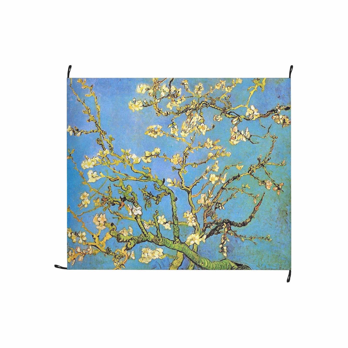 Vintage Floral waterproof picnic mat, 61 x 55in, Design 20