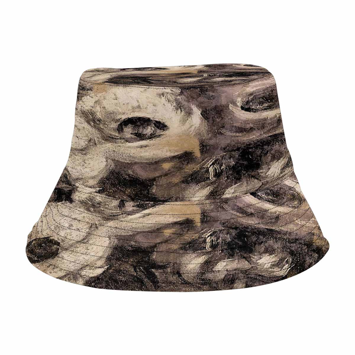 Vintage floral unisex bucket boonie Hat, outdoors hat, Design 16   Unisex Bucket Boonie Hat