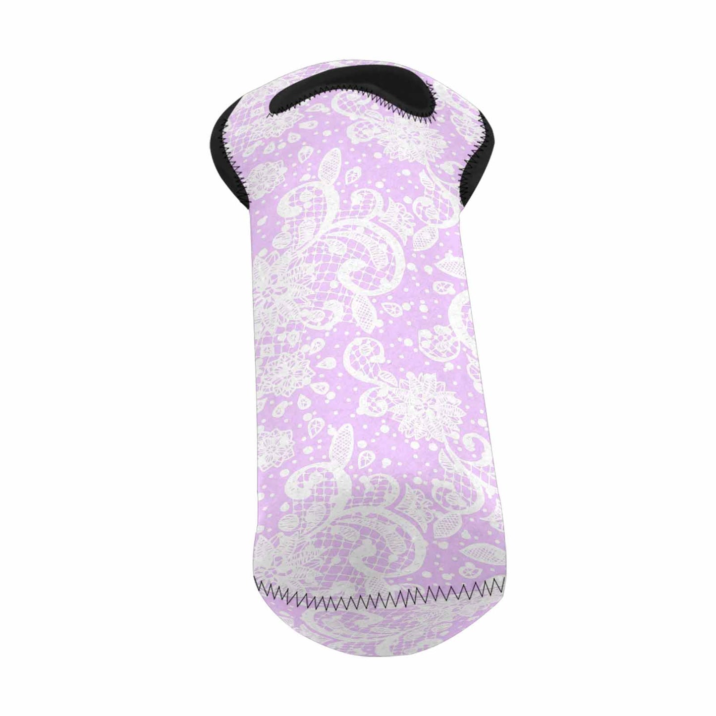 Victorian Lace 1 bottle wine bag, design 06