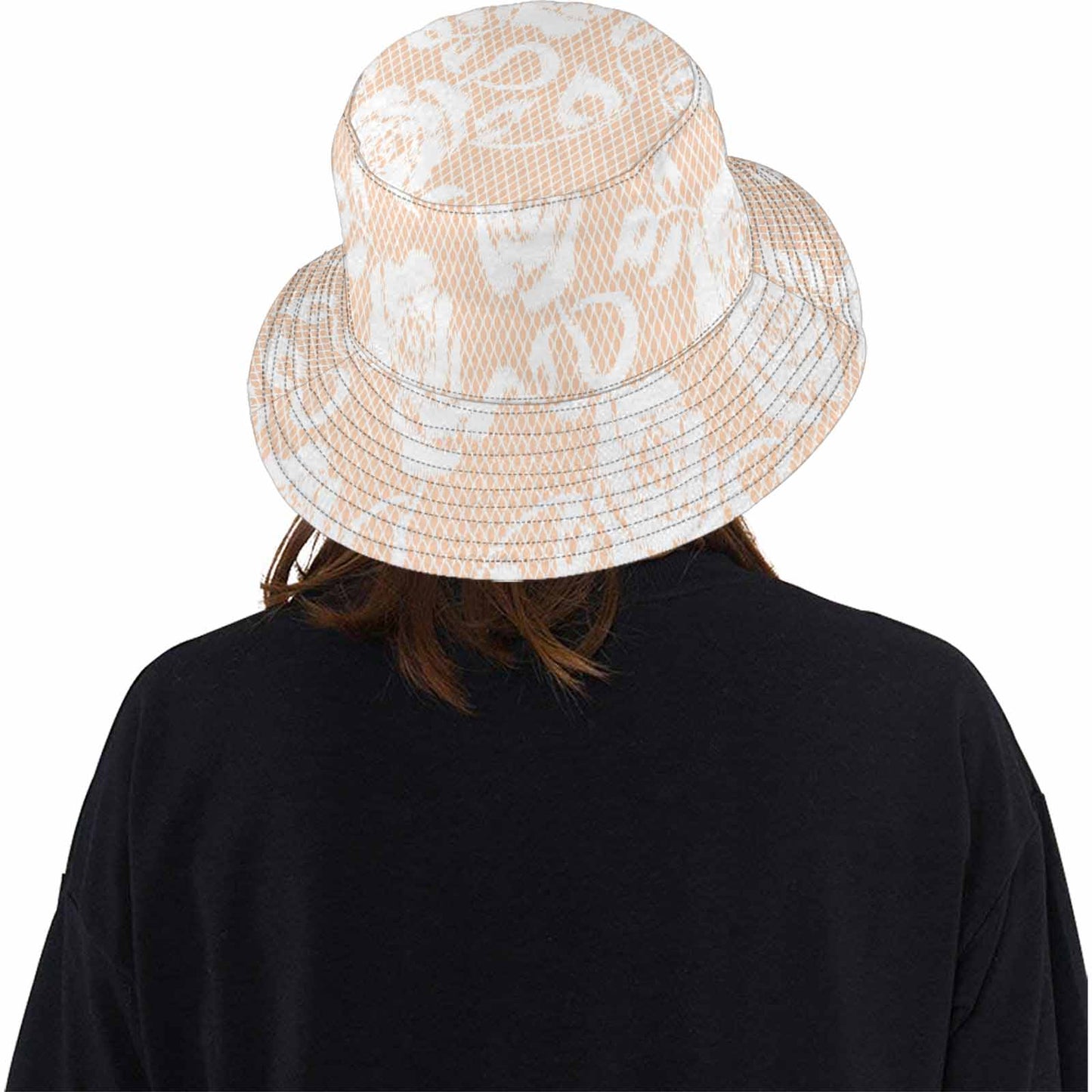 Victorian lace Bucket Hat, outdoors hat, design 16