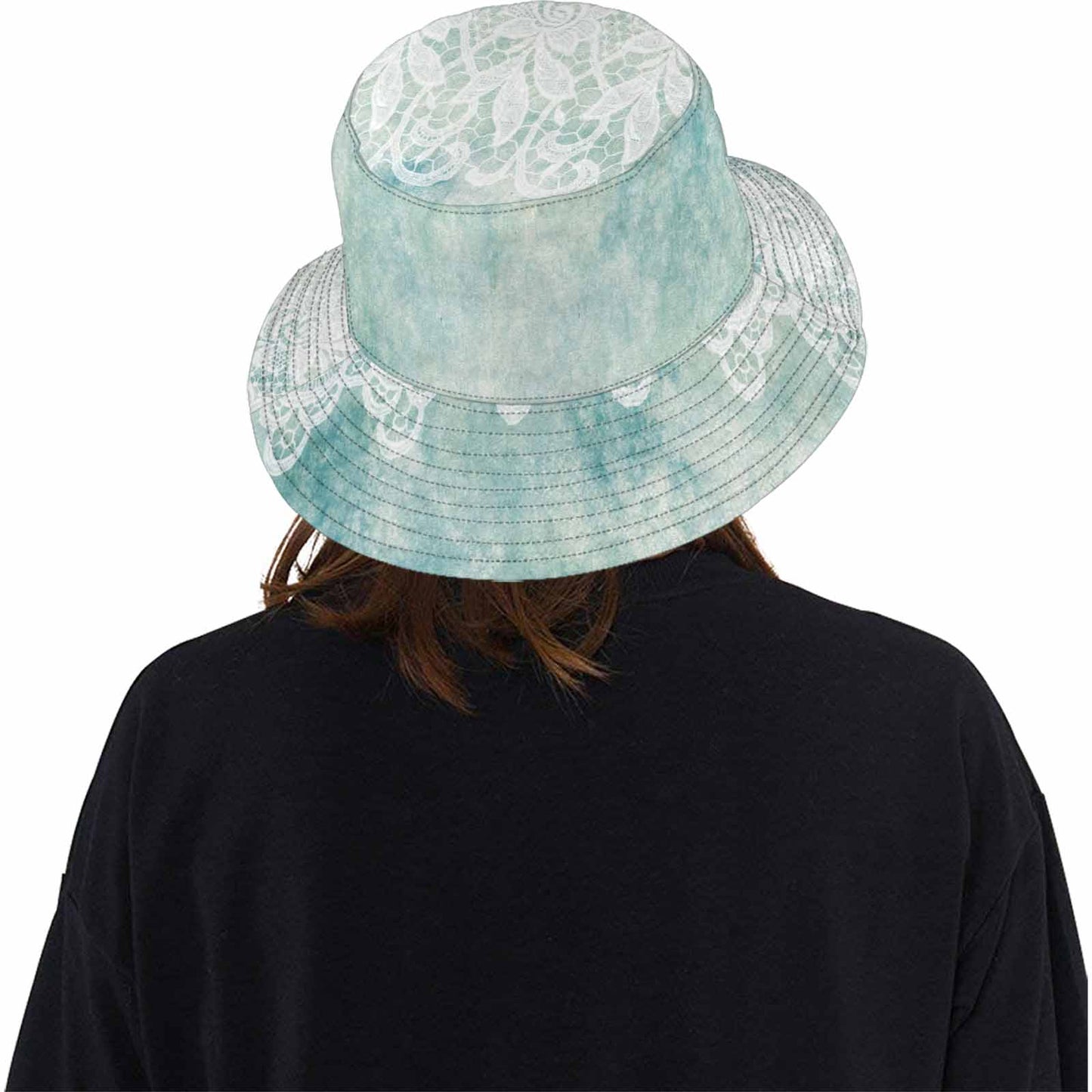 Victorian lace Bucket Hat, outdoors hat, design 41