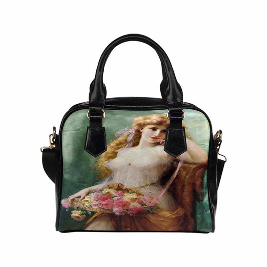 Victorian Lady design handbag, Mod 19163453, Basket of Roses