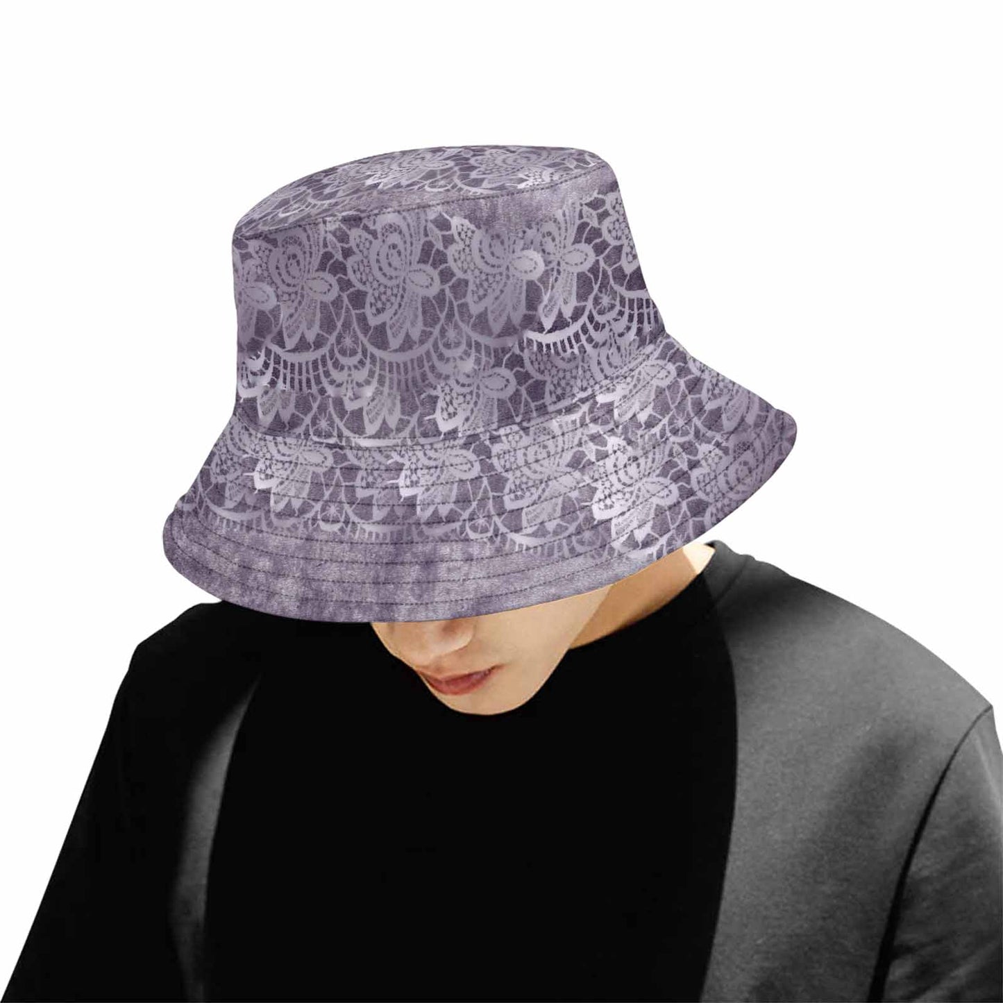 Victorian lace Bucket Hat, outdoors hat, design 39