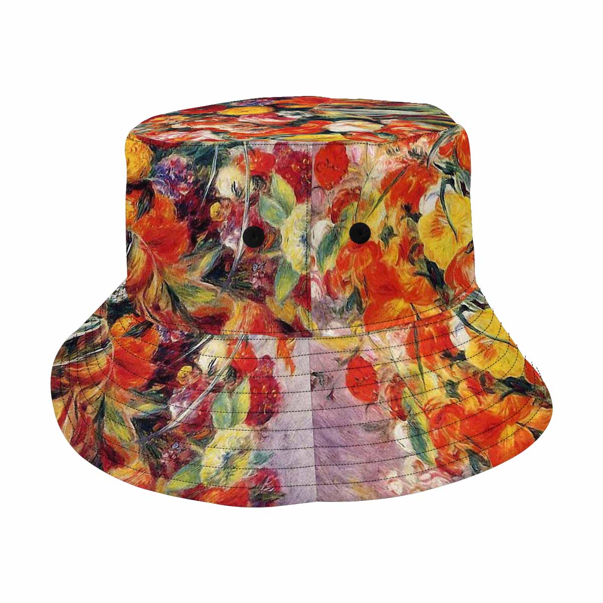 Vintage floral unisex bucket boonie Hat, outdoors hat, Design 19   Unisex Bucket Boonie Hat