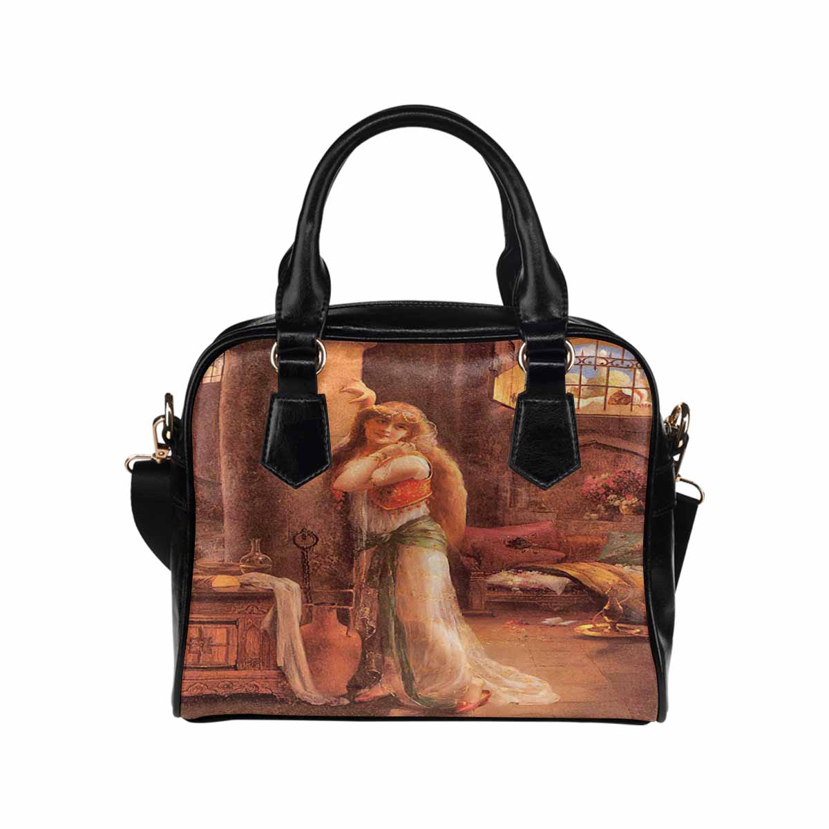 Victorian Lady design handbag, Mod 19163453, The Secret Message