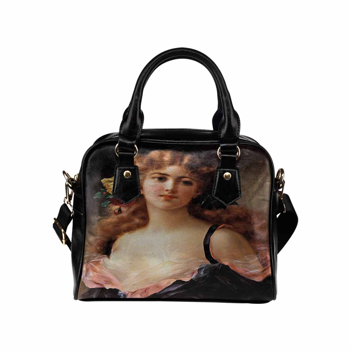 Victorian Lady design handbag, Mod 19163453, Portrait of a Young Girl