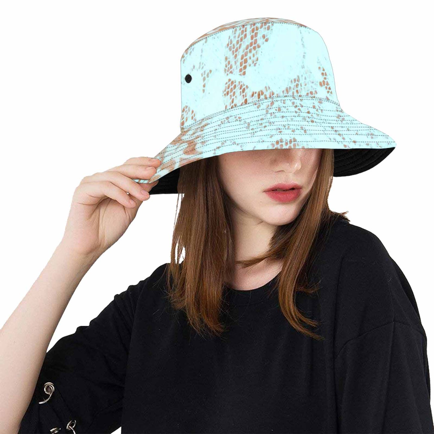 Victorian lace Bucket Hat, outdoors hat, design 23