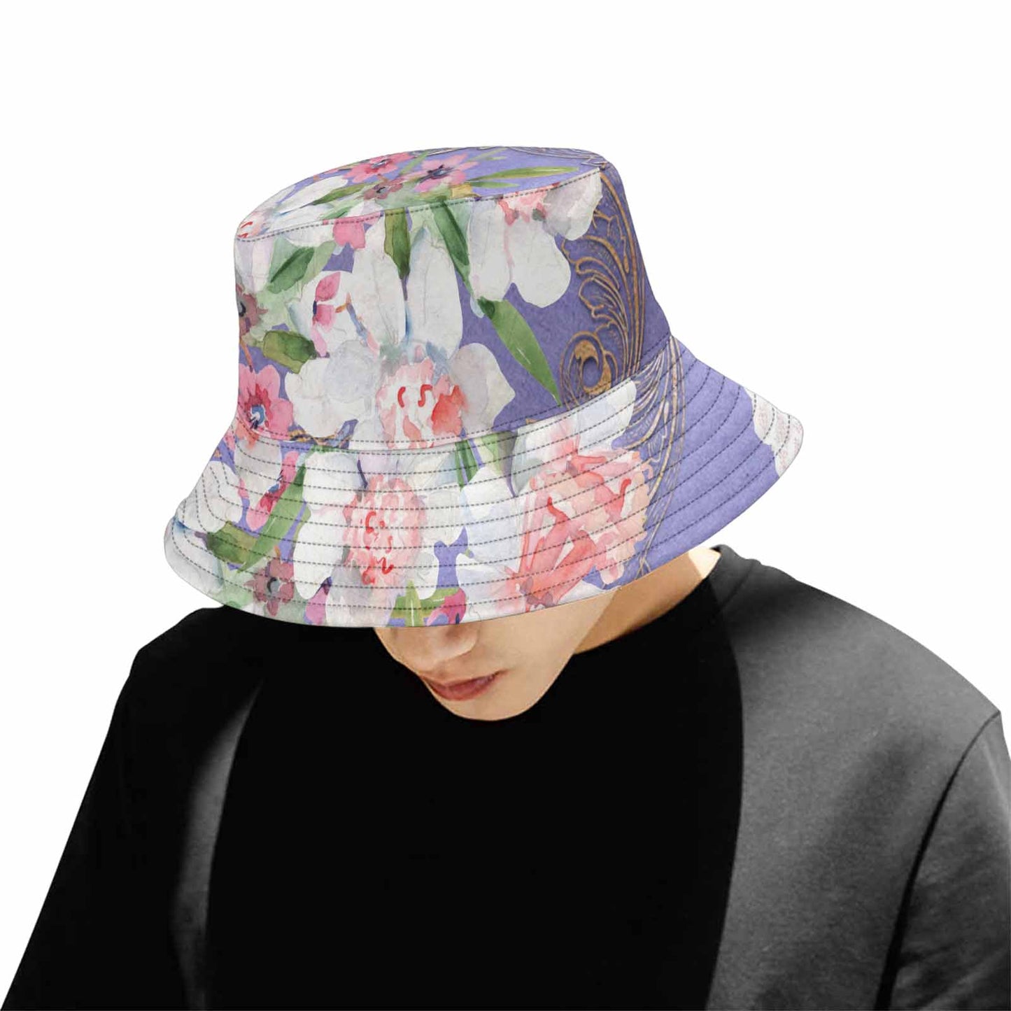 Victorian lace Bucket Hat, outdoors hat, design 47