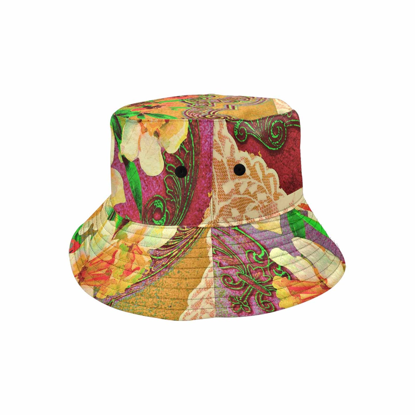 Victorian lace Bucket Hat, outdoors hat, design 48