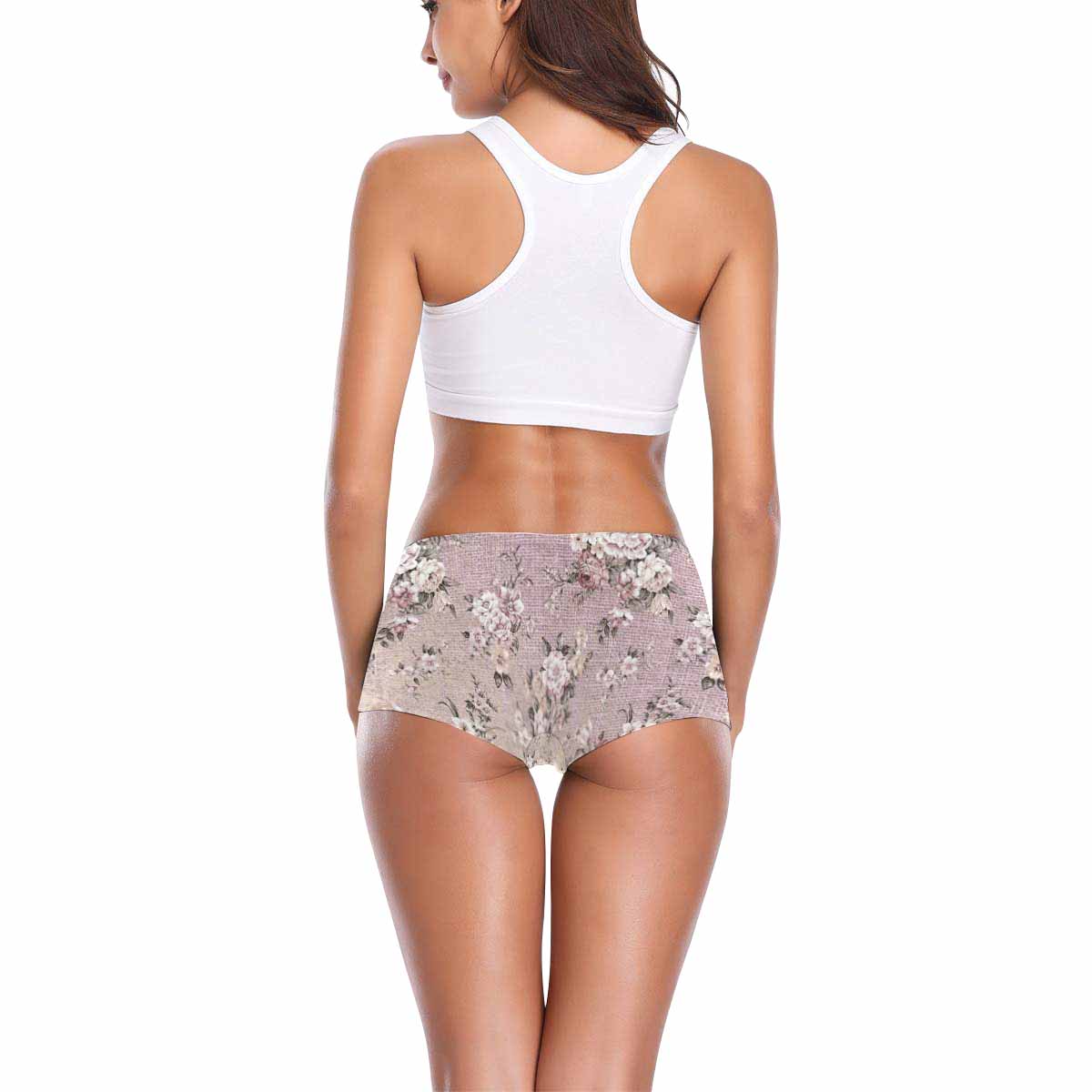 Floral 2, boyshorts, daisy dukes, pum pum shorts, panties, design 27