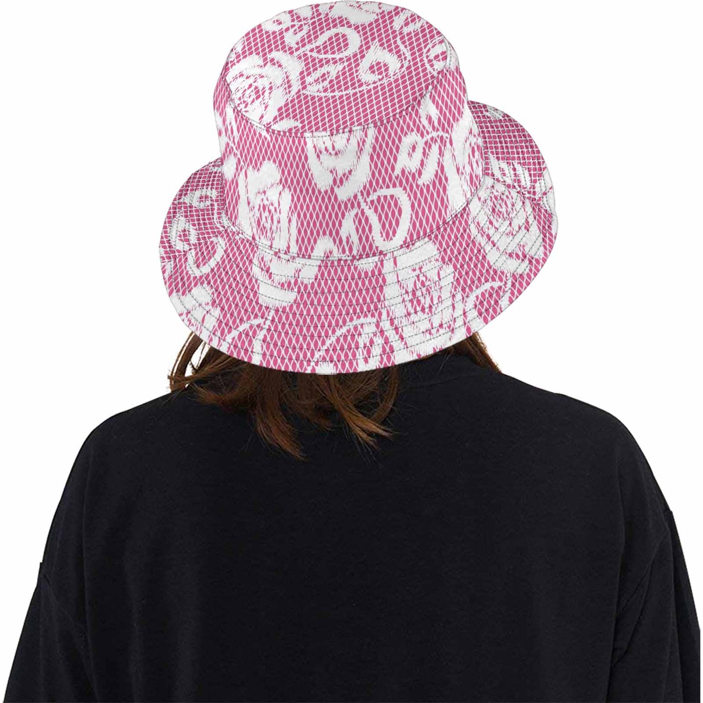 Victorian lace Bucket Hat, outdoors hat, design 17