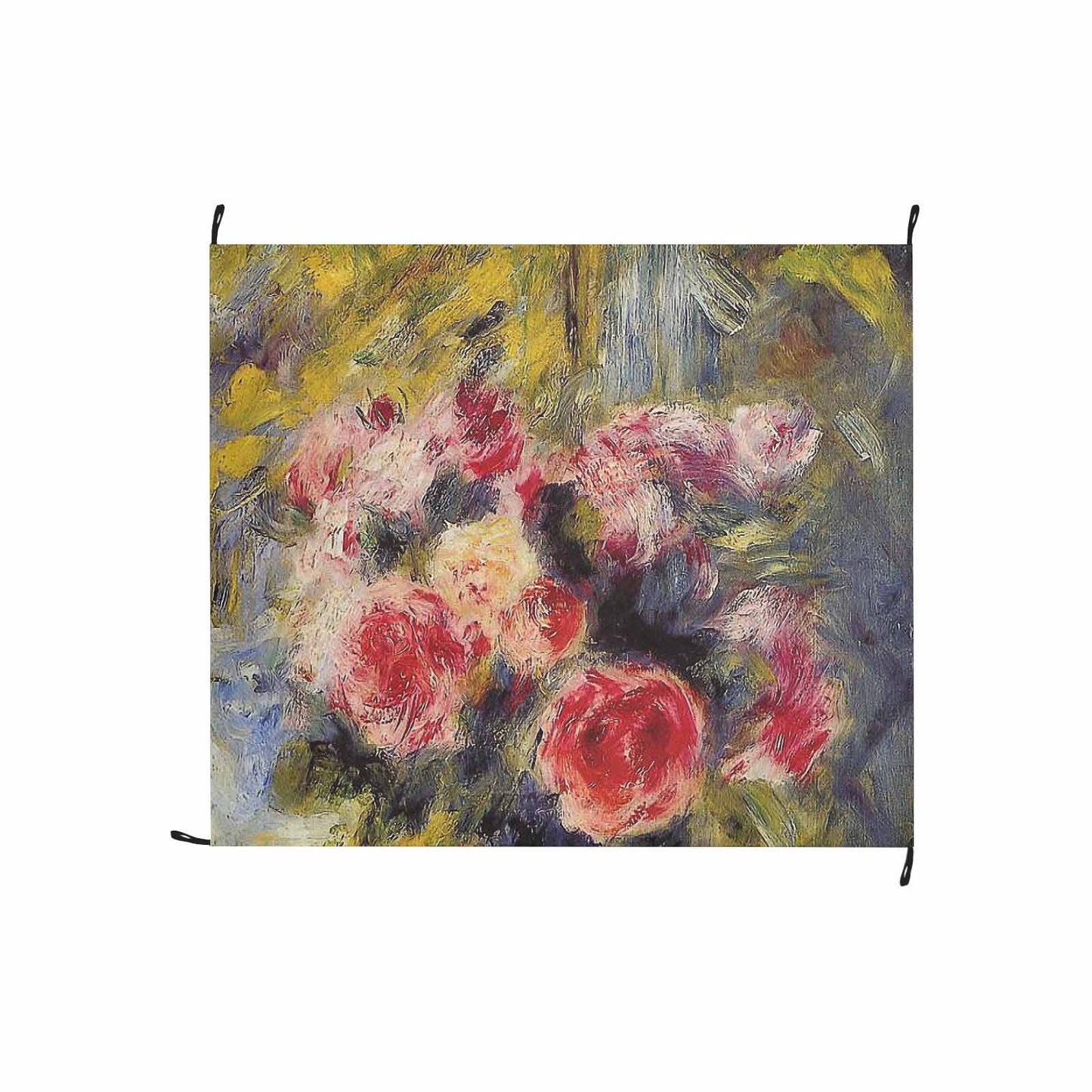 Vintage Floral waterproof picnic mat, 61 x 55in, Design 26