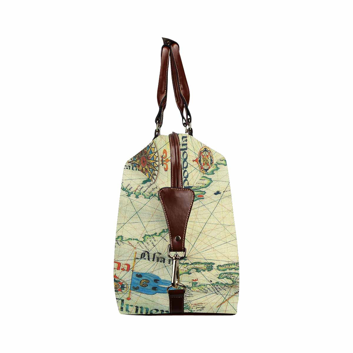 Antique Map design travel bag, Model 1695343, Design 33