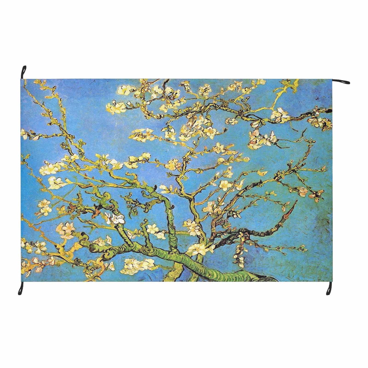 Vintage Floral waterproof picnic mat, 81 x 55in, Design 20