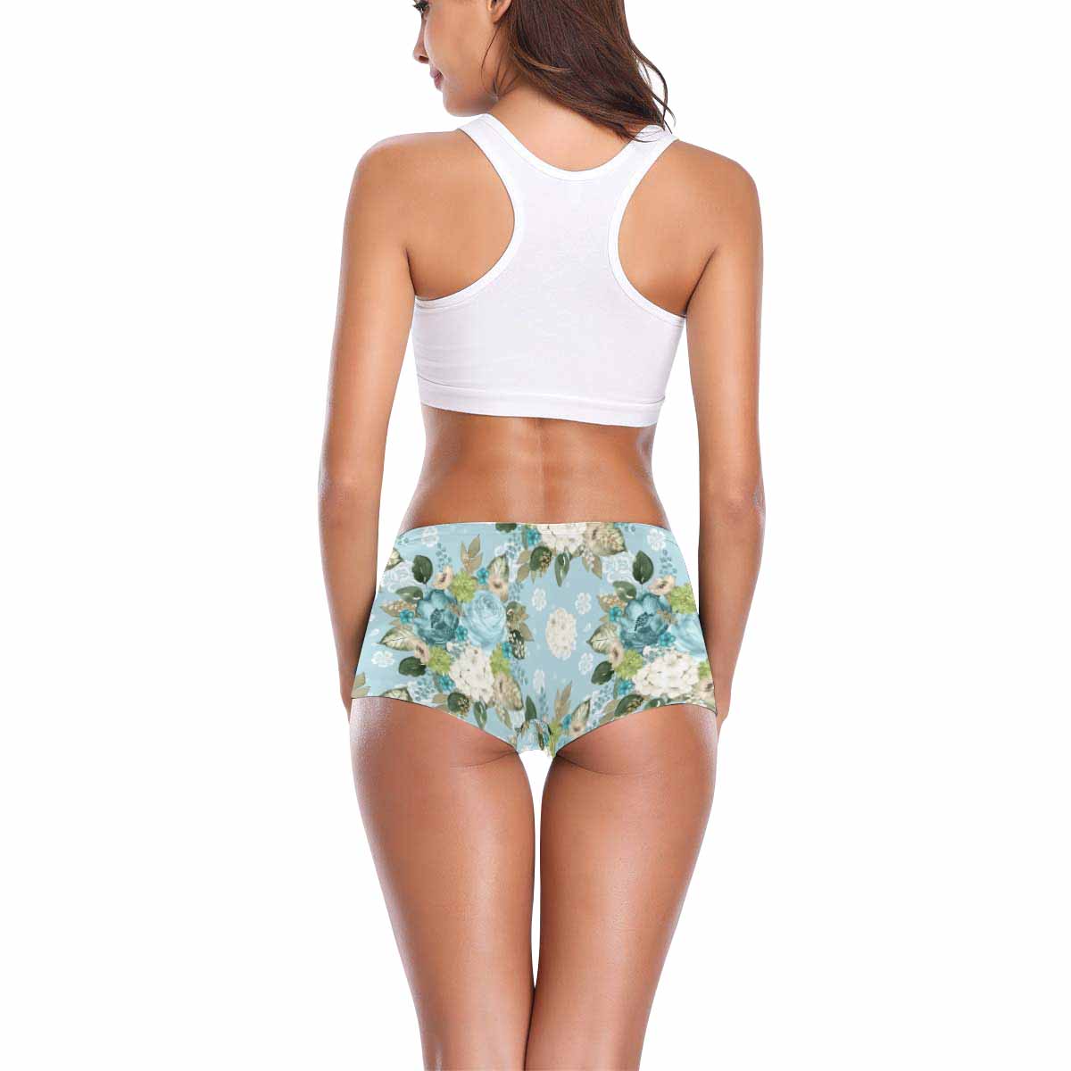 Floral 2, boyshorts, daisy dukes, pum pum shorts, panties, design 28