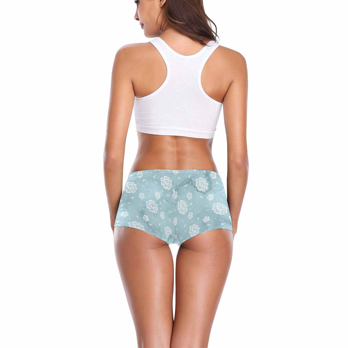 Floral 2, boyshorts, daisy dukes, pum pum shorts, panties, design 41