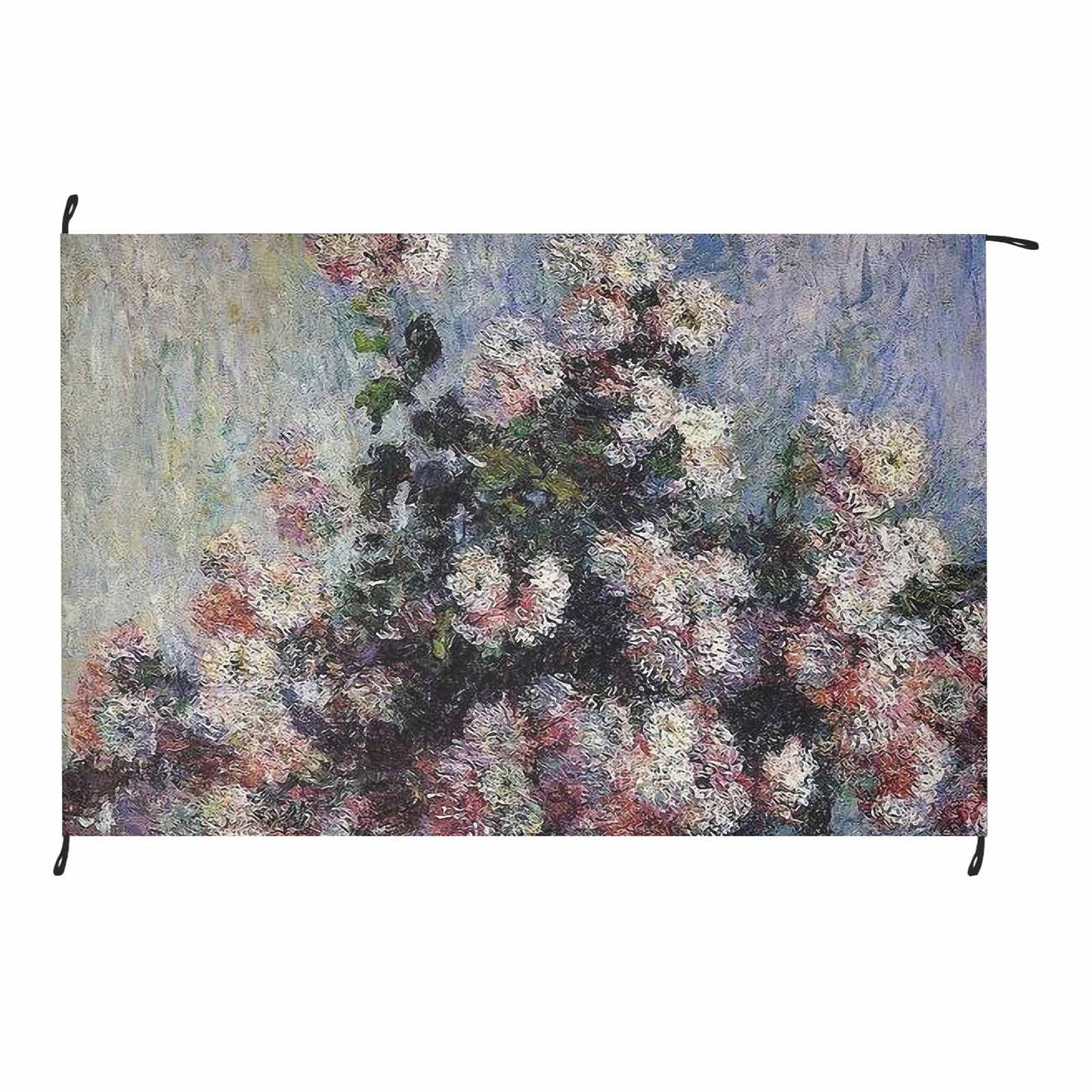 Vintage Floral waterproof picnic mat, 81 x 55in, Design 44