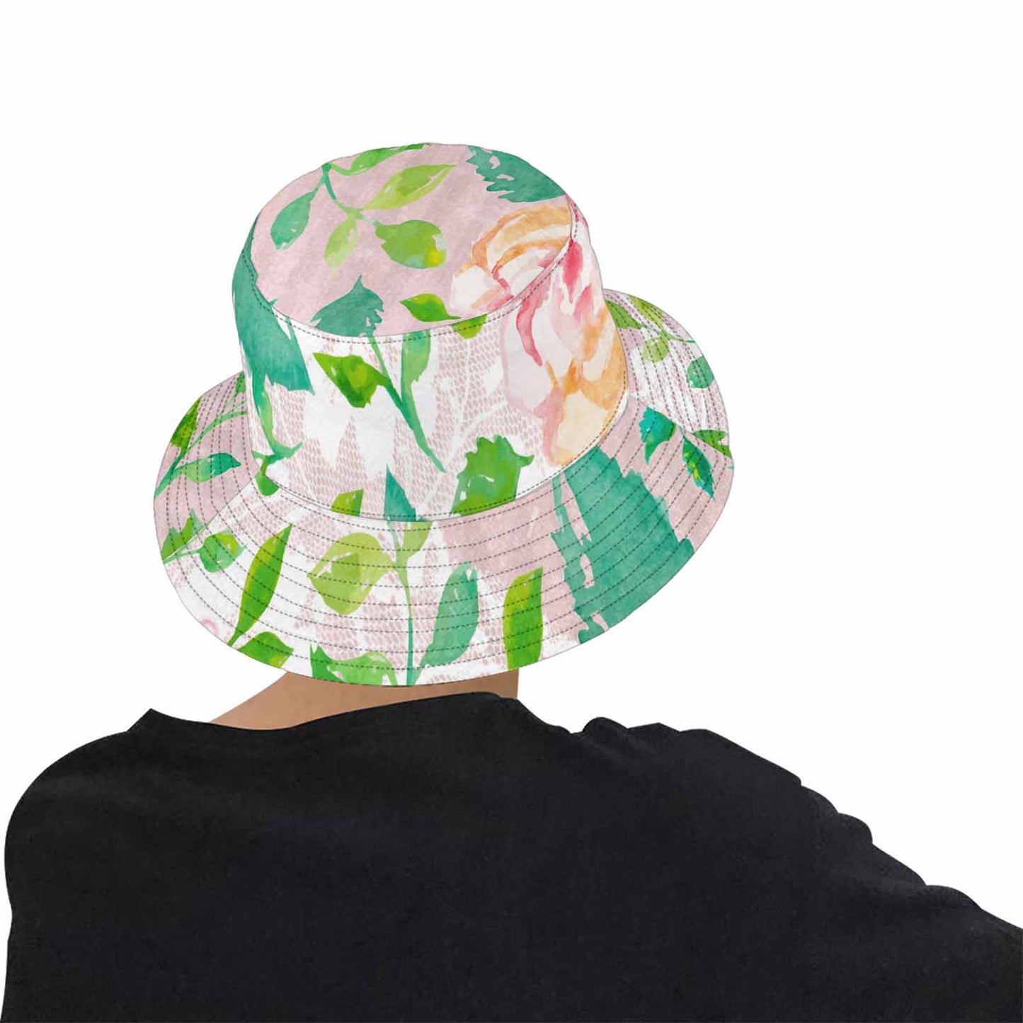 Victorian lace Bucket Hat, outdoors hat, design 21