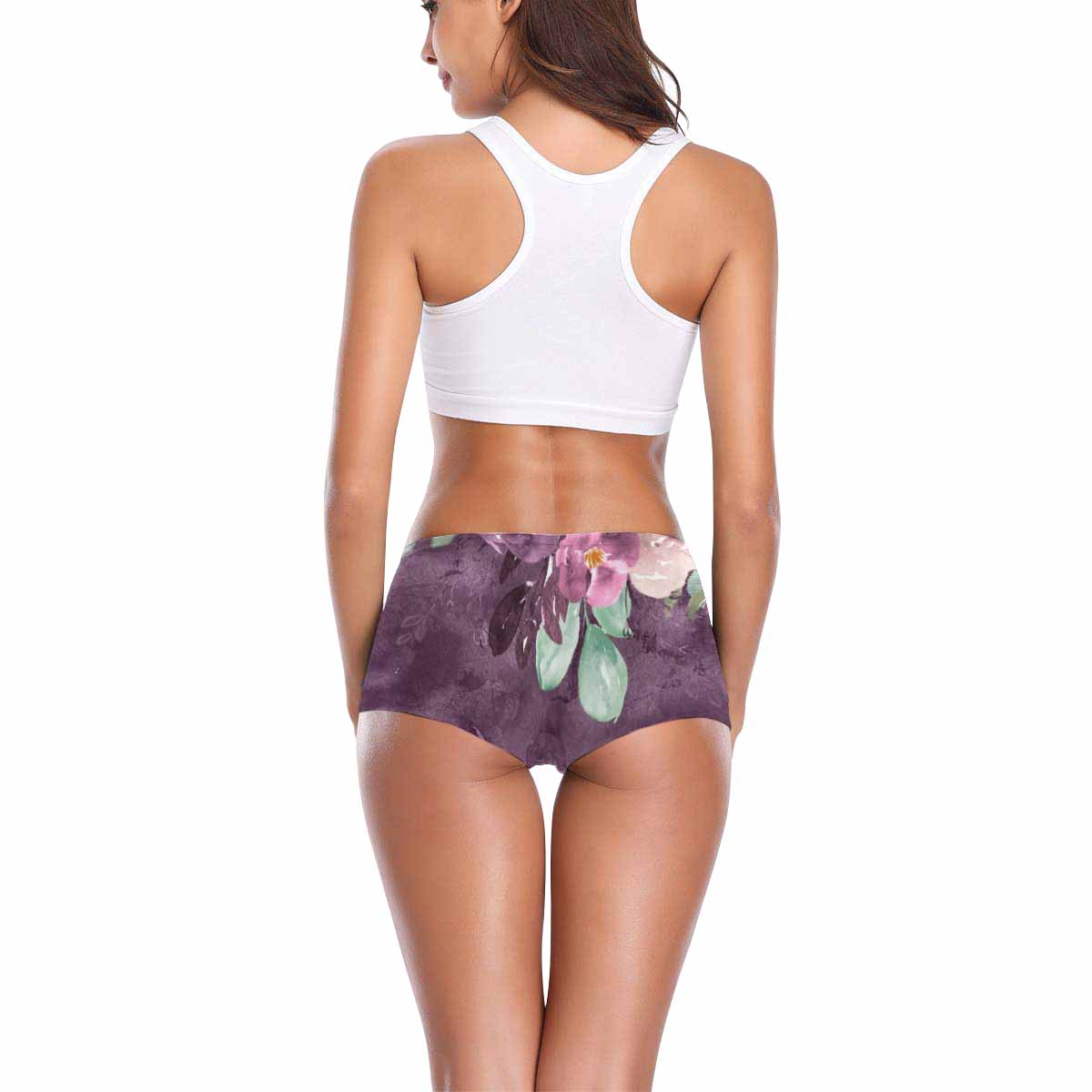 Floral 2, boyshorts, daisy dukes, pum pum shorts, panties, design 29