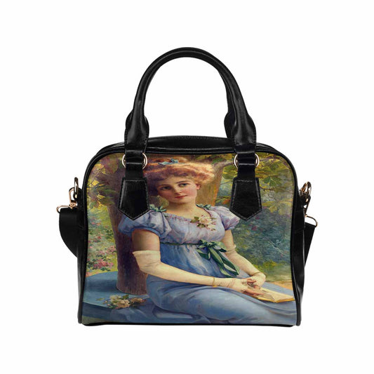 Victorian Lady design handbag, Mod 19163453, A SWEET GLANCE