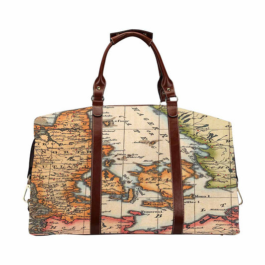 Antique Map design travel bag, Model 1695343, Design 34