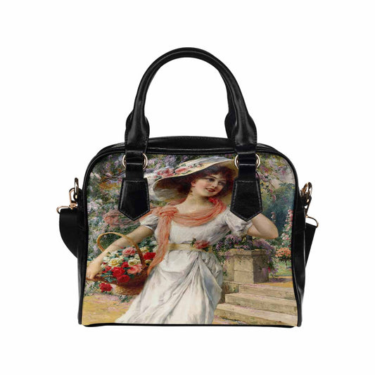 Victorian Lady design handbag, Mod 19163453, THE FLOWER GARDEN