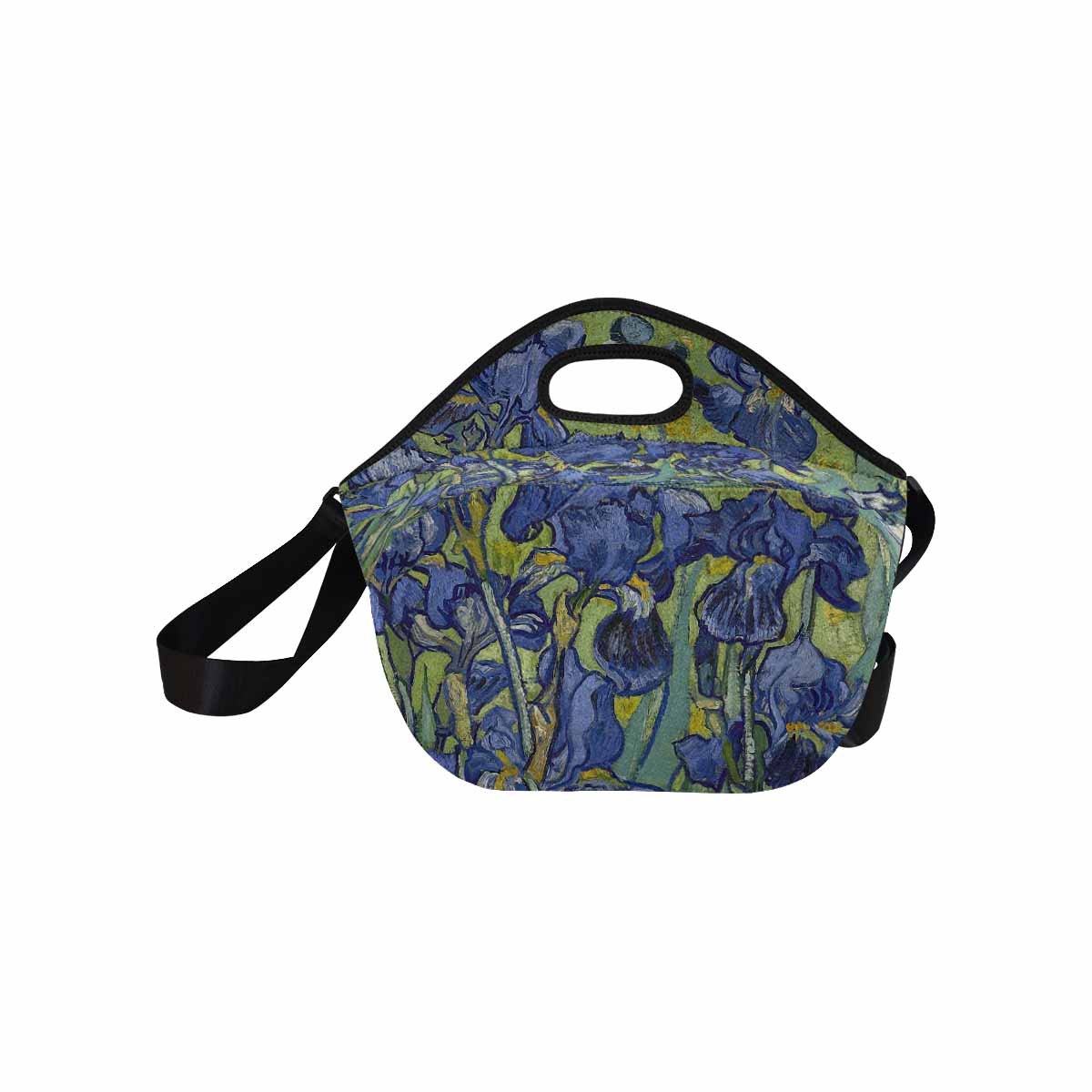 Vintage Floral print insulated lunch bag, Design 40