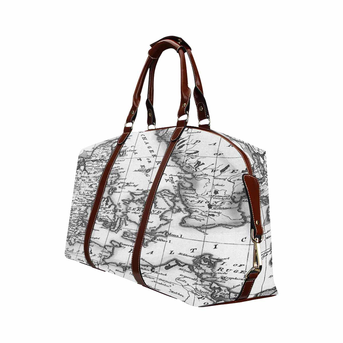 Antique Map design travel bag, Model 1695343, Design 32