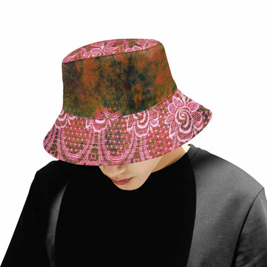 Victorian lace Bucket Hat, outdoors hat, design 32