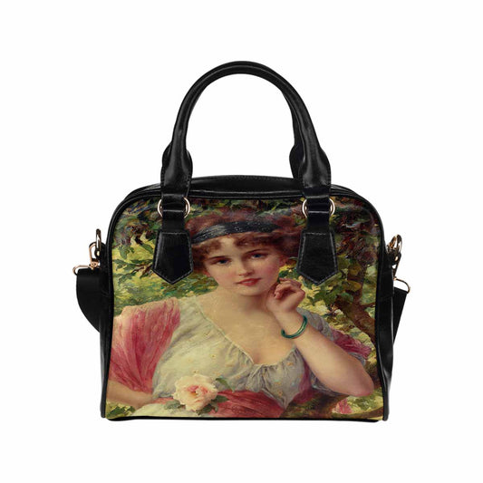 Victorian Lady design handbag, Mod 19163453, A SUMMER ROSE