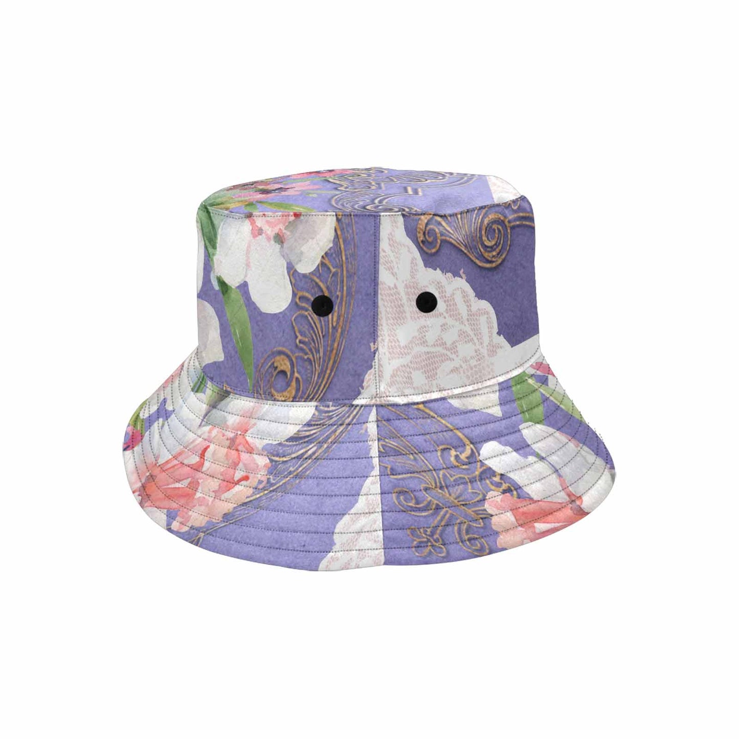 Victorian lace Bucket Hat, outdoors hat, design 47