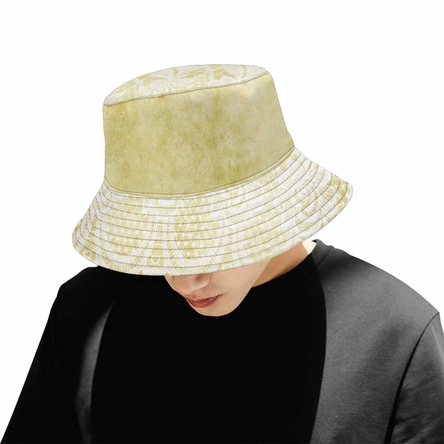 Victorian lace Bucket Hat, outdoors hat, design 44