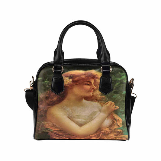 Victorian Lady design handbag, Mod 19163453, Young Woman with a Dragonfly