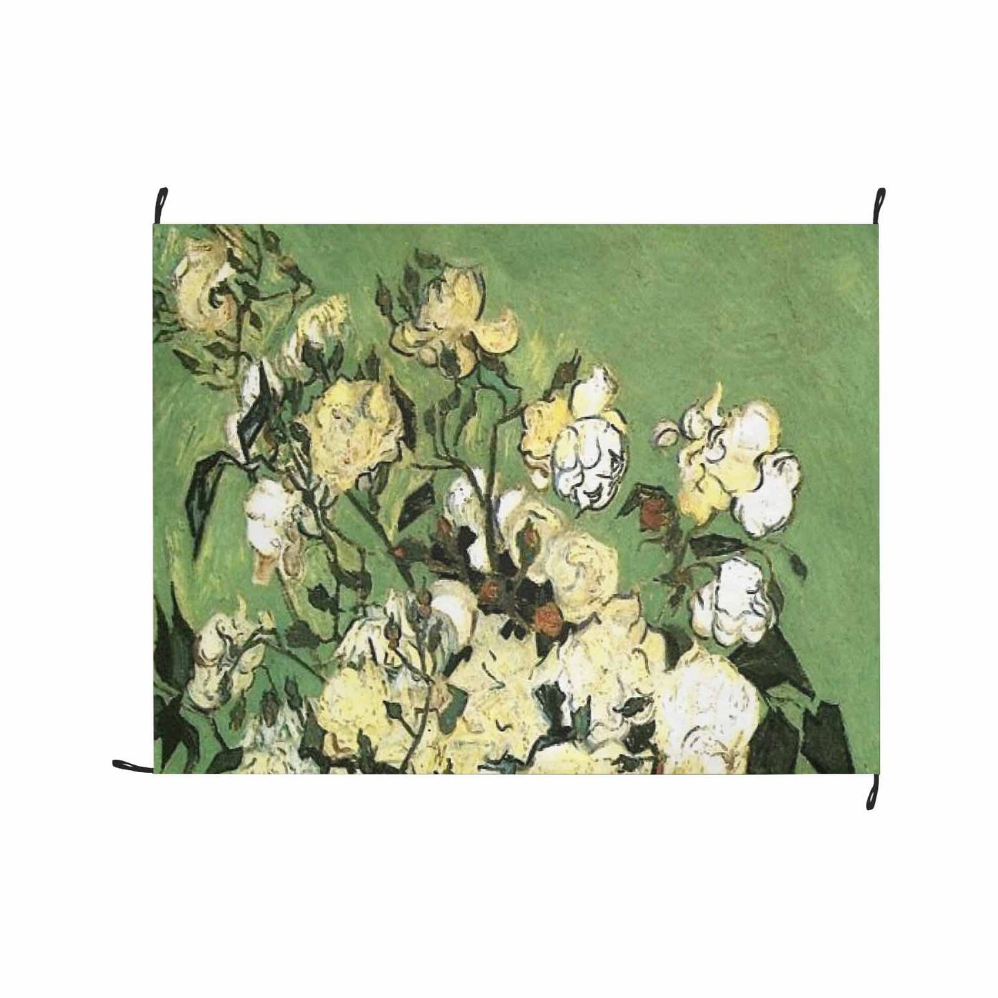 Vintage Floral waterproof picnic mat, 69 x 55in, Design 55