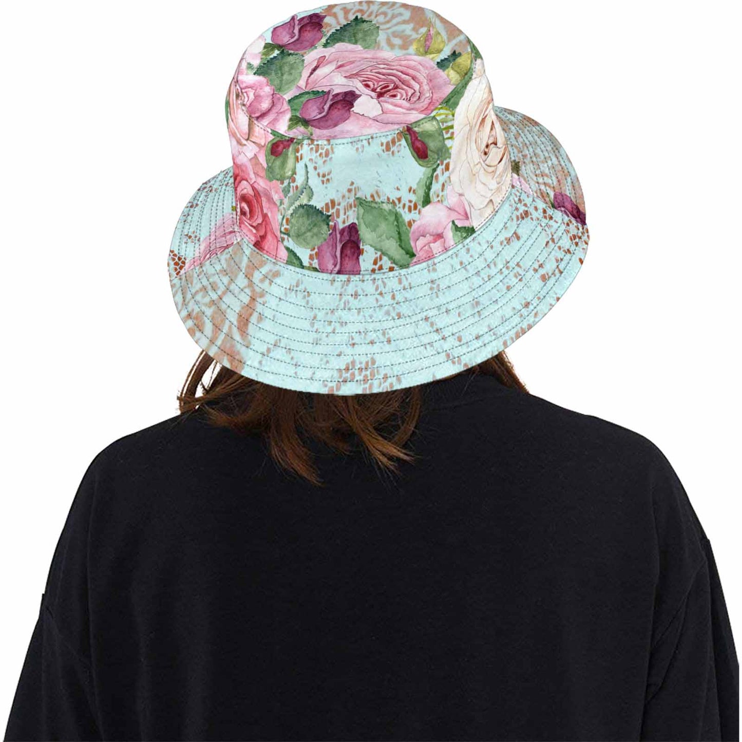 Victorian lace Bucket Hat, outdoors hat, design 24