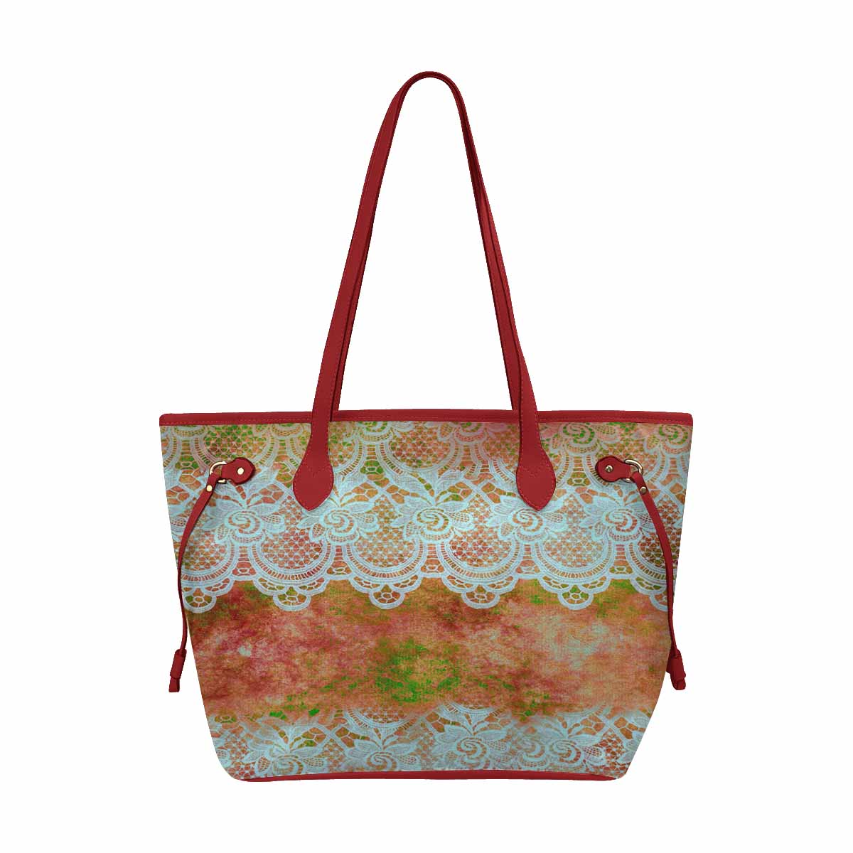 Victorian printed lace handbag, MODEL 1695361 Design 31