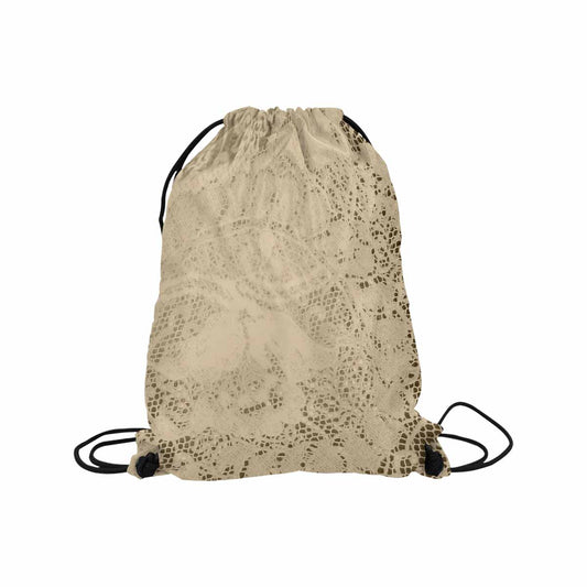 Victorian lace print, DRAWSTRING BAG, MEDIUM, design 26