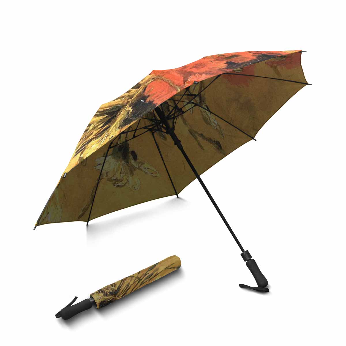 Victorian floral UMBRELLA, Mod U05, Design 61