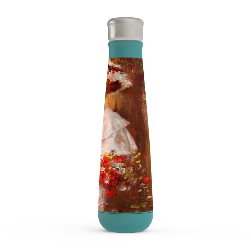 Stainless steel water bottle, Peristyle, Various colors, Under the Cherry Tree