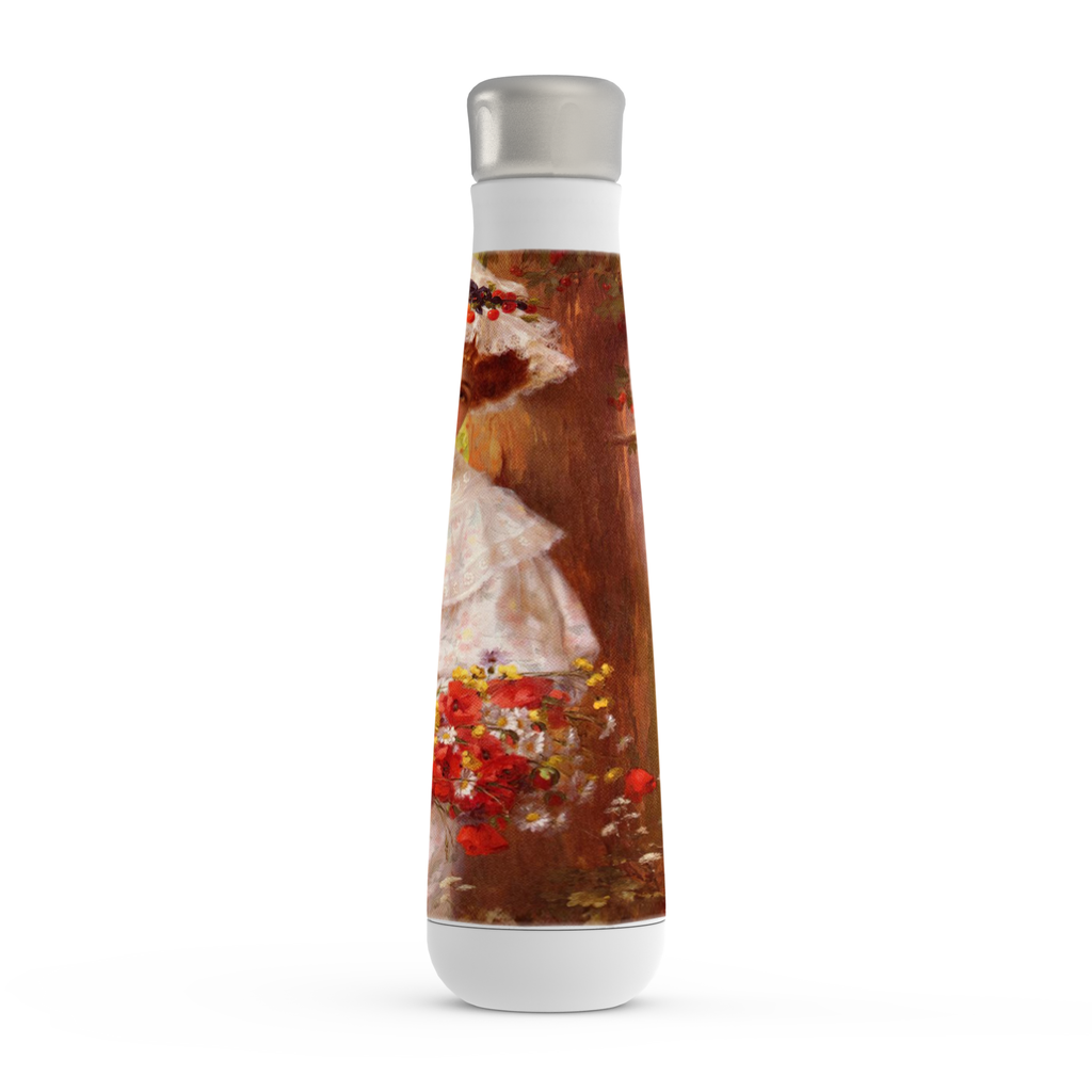 Stainless steel water bottle, Peristyle, Various colors, Under the Cherry Tree